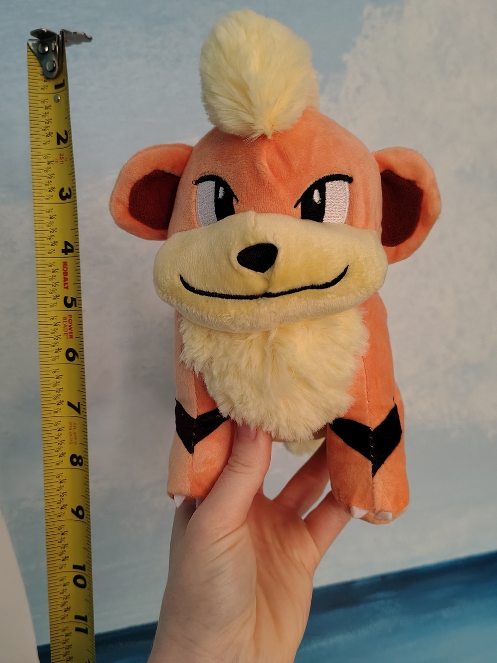 8" Pokemon Growlithe Plush Stuffed Animal